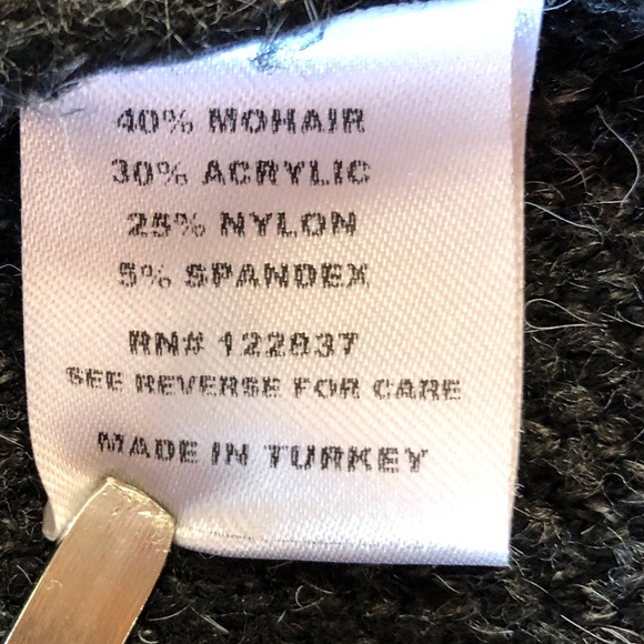 Ombre Mohair Blend AVETTE Jacket Faux Flap Pockets (M) - Picture 15 of 17